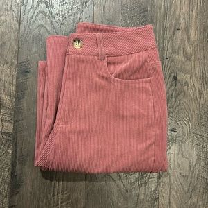 cider pink corduroy pants ♡